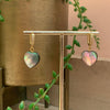 Abalone Heart-shape Earrings | Mi Cielo London