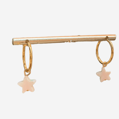 Mother Pearl Star Earrings