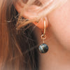 Lapis Lazuli Hoops Earrings