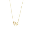 Love Heart Gold Necklace (9k Gold)