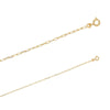 MAYA Gold Plated Necklace <br> Link Trace Chain