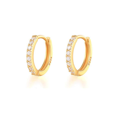 Mimi Creole Earrings (Sterling Silver)