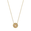 NEPHRA Fine Gold Plated Necklace <br> Mother pearl
