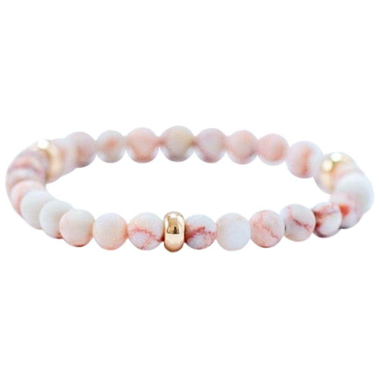 Bohemian bracelet <br> Net Stone Bracelet Gold 6mm