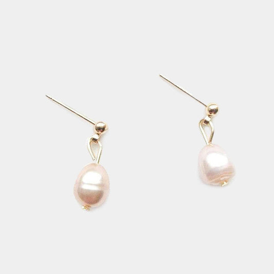 Pink Pearl earrings <br> Classic