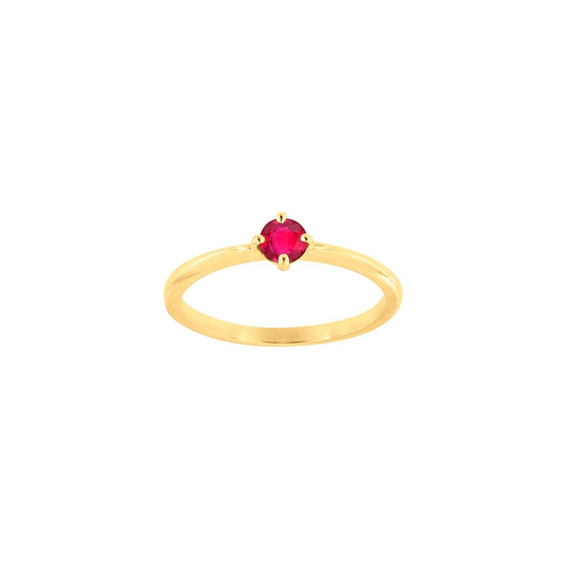 Ruby Gold Ring (18k Gold)