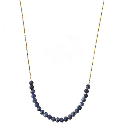 Sapphire necklace