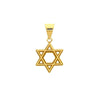 Gold Star of David Pendant (18K Gold)