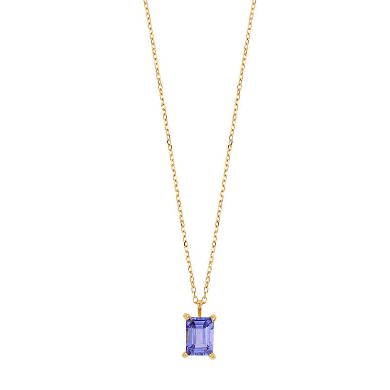 Tanzanite Necklace (18 Gold)
