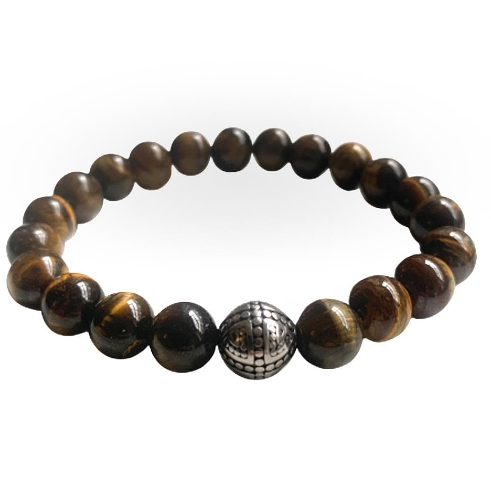 Tiger Eye Bracelet Sphere 8mm