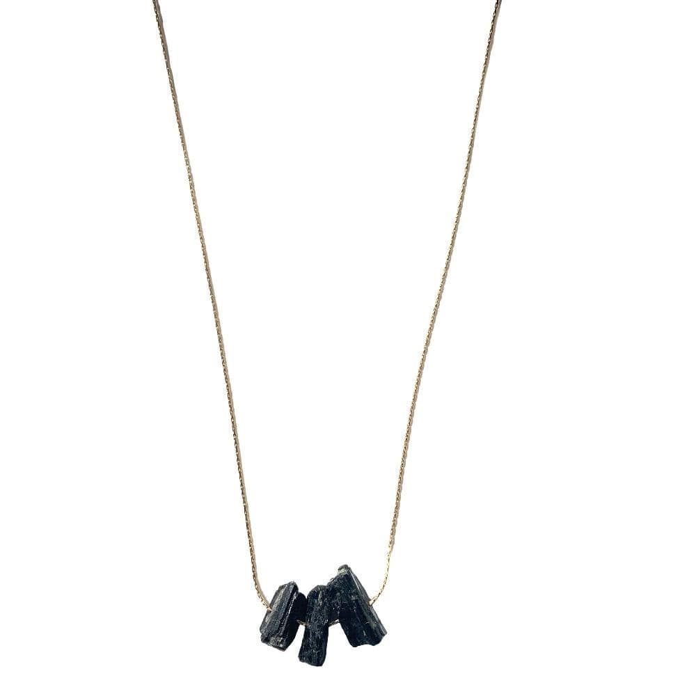 Black tourmaline necklace