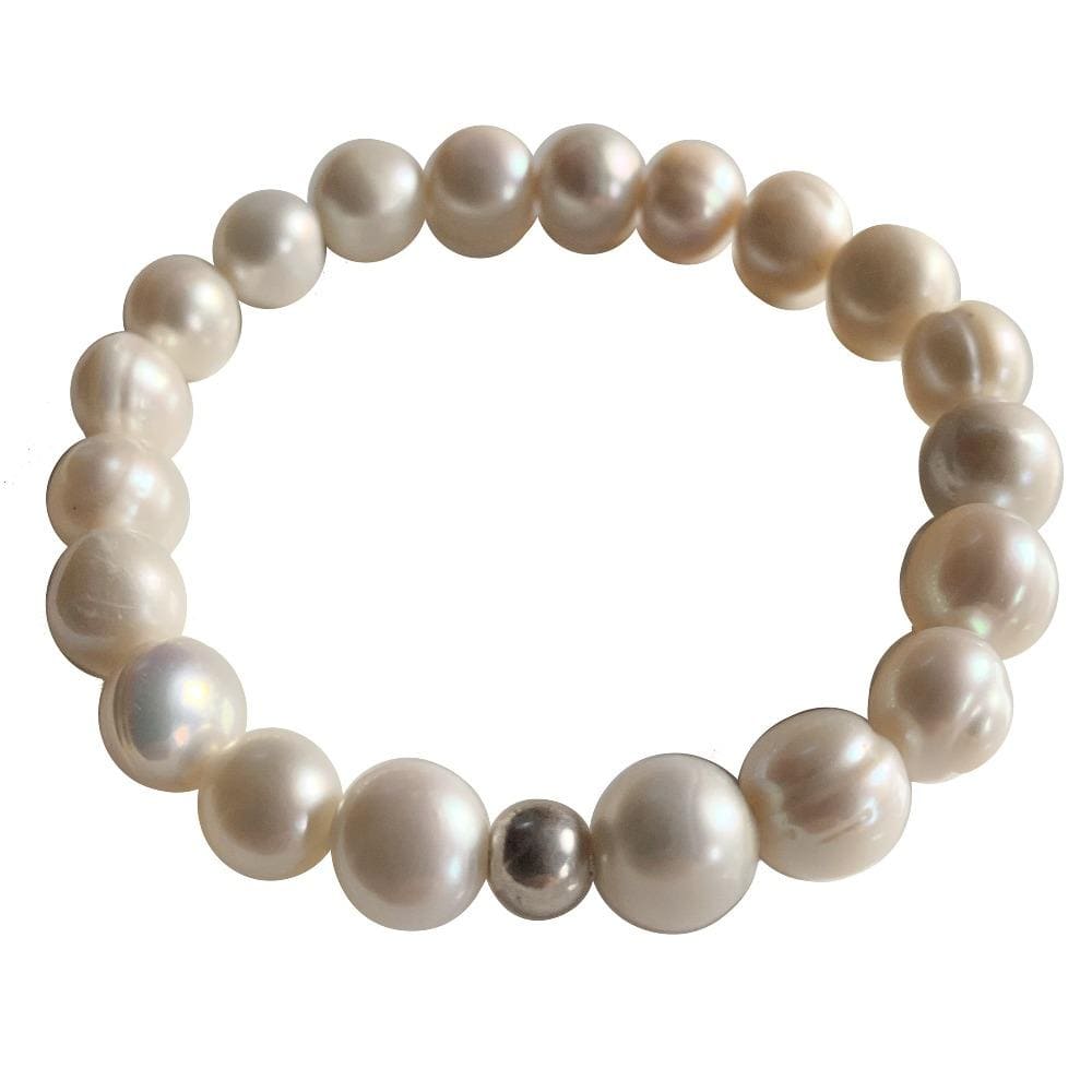 Pearl bracelet sterling silver