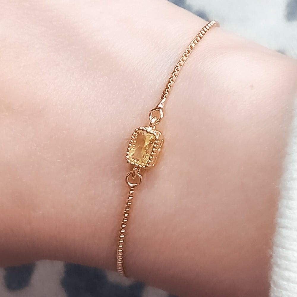 Yellow bracelet