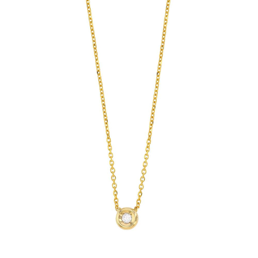 Diamond Gold Necklace (18k Gold)