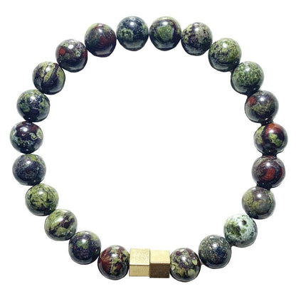 Dragon blood bracelet with Duo square
