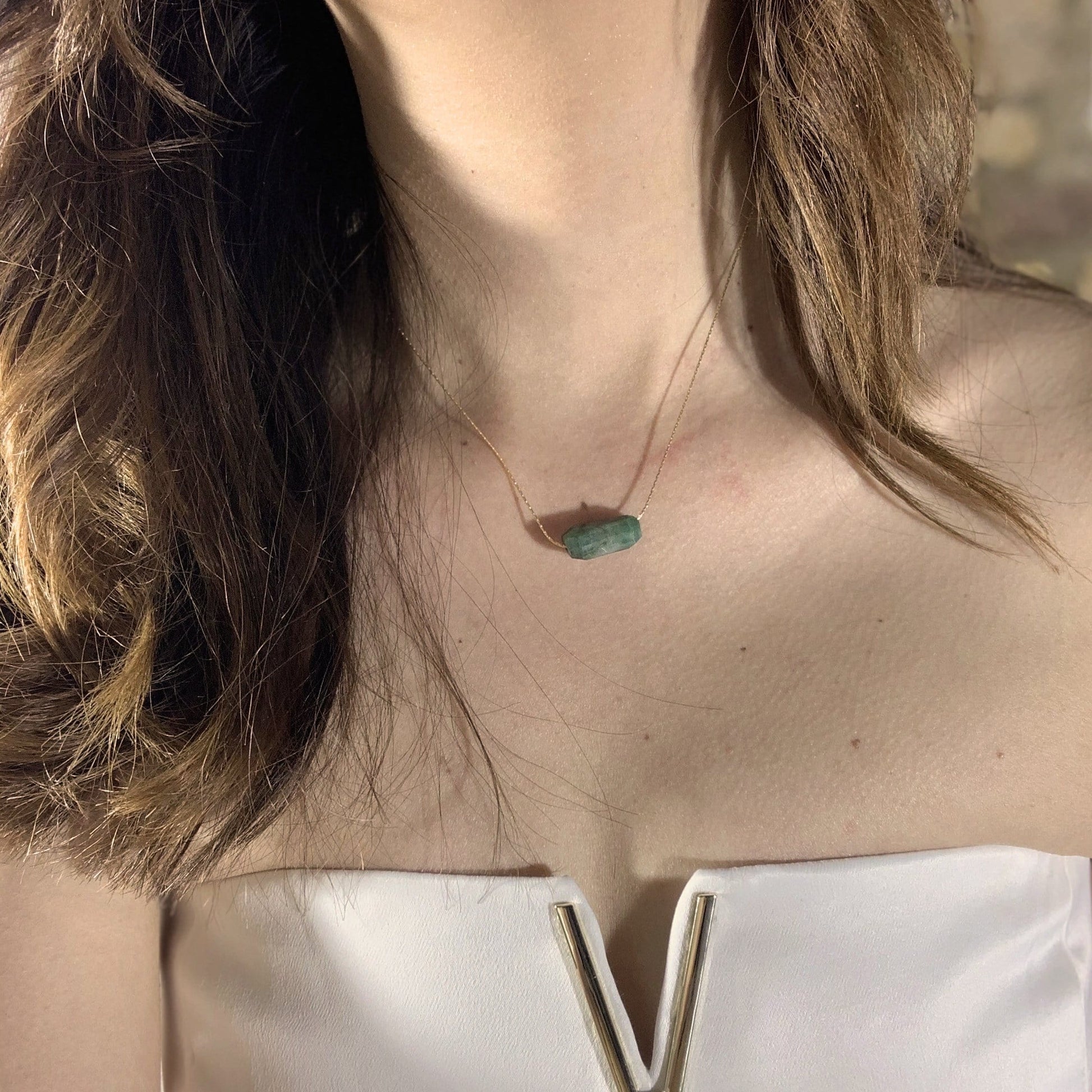 Emerald necklace