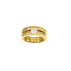 VIRGINIA Fine Gold Plated Ring cz