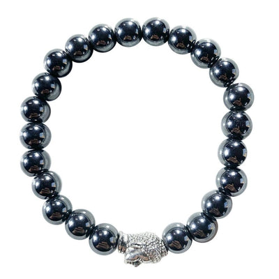 Buddha Hematite bracelet