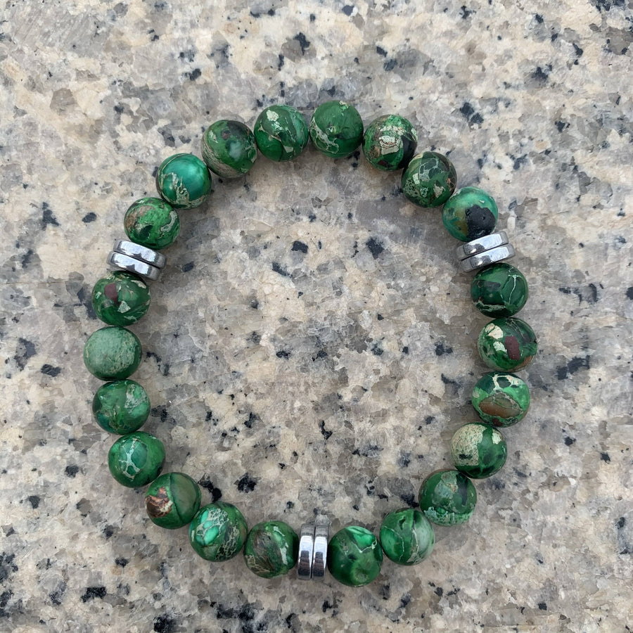 Green Regalite Bracelet <br> Xion