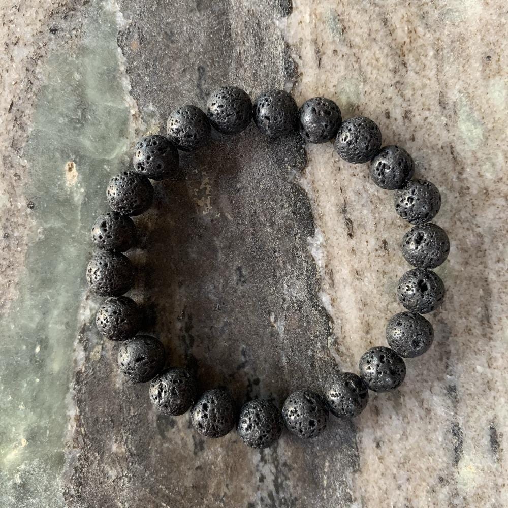 Lava stone bracelet