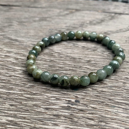 Jade Burma Bracelet 6mm