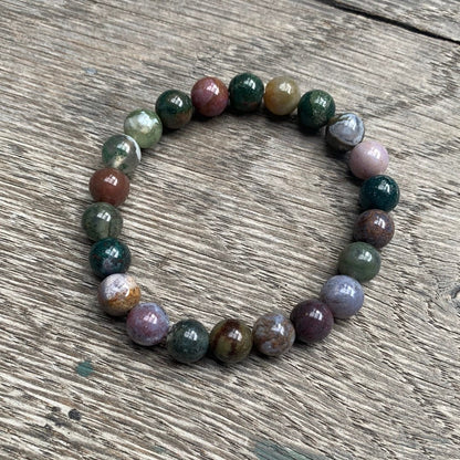 Indian Agate Bracelet