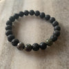 Lava stone bracelet