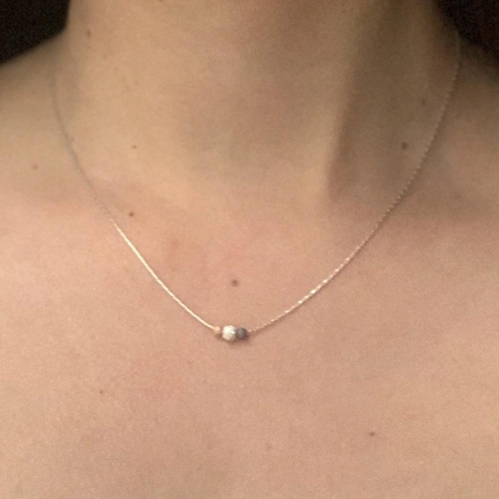 Trio necklace sterling silver