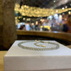 Labradorite Bracelet with Gold Disks | Mi Cielo London