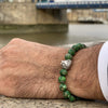 Lion Green Regalite Bracelet