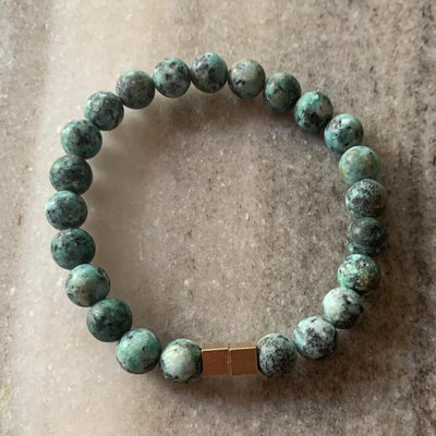 Turquoise duo bracelet