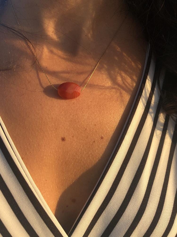 Carnelian necklace