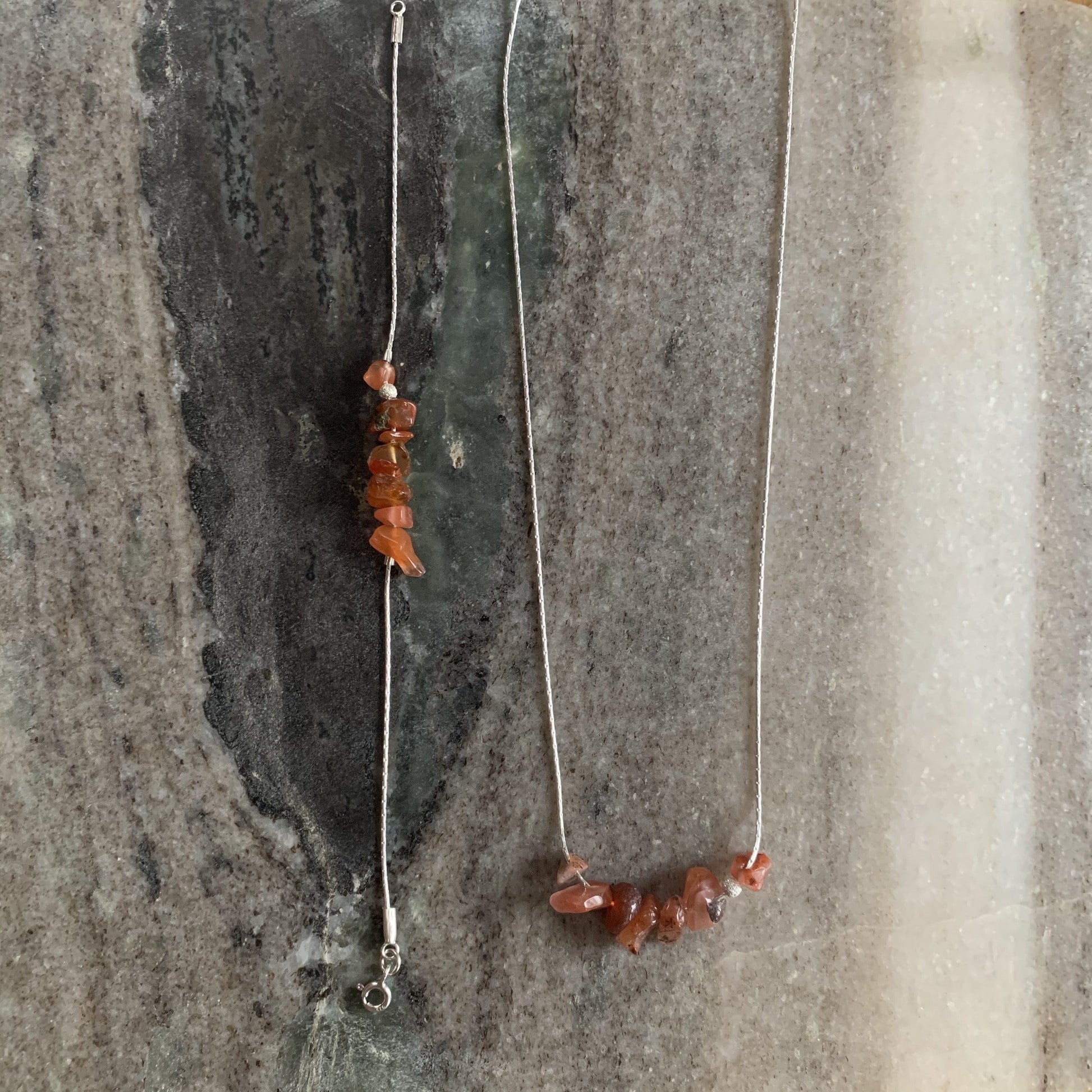 Carnelian necklace