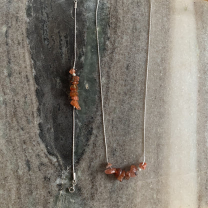Carnelian necklace