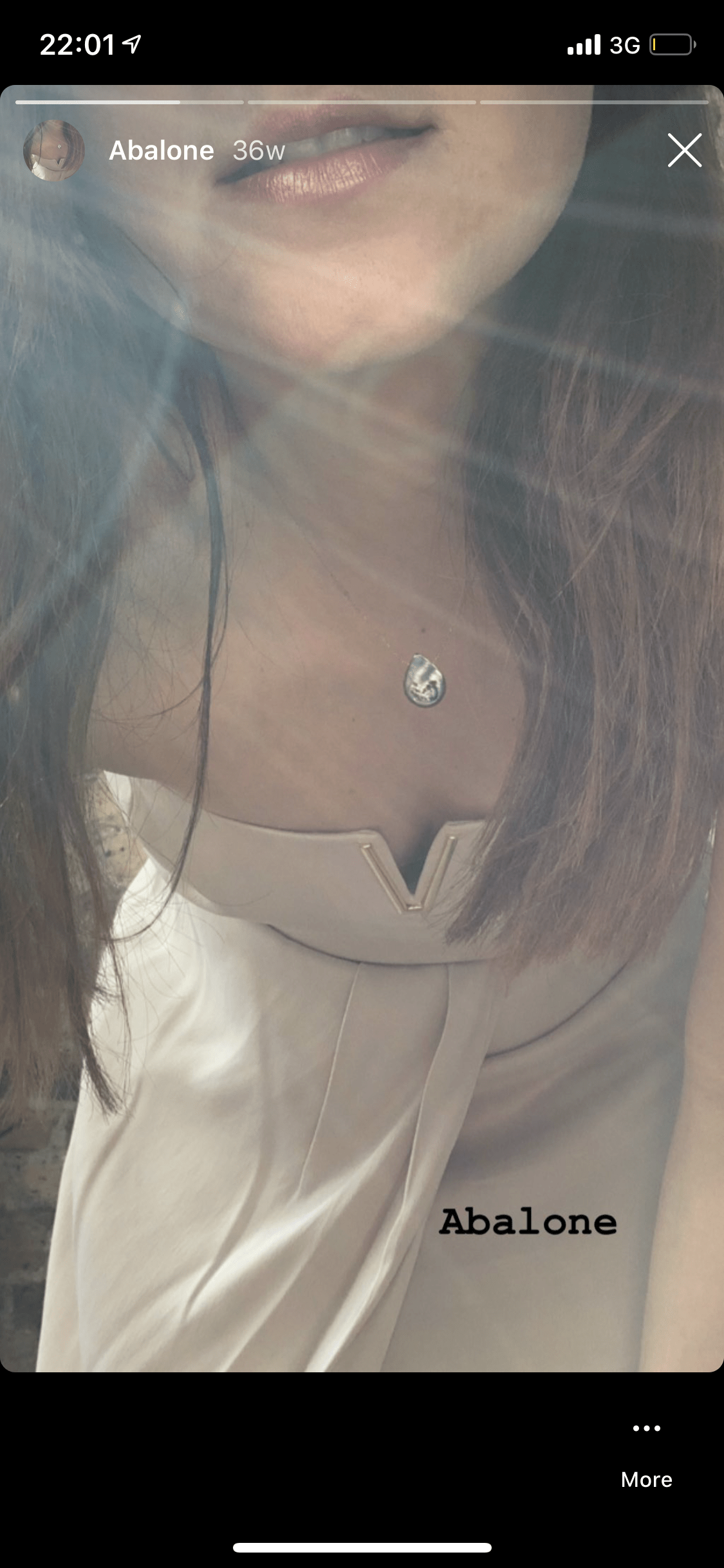 Abalone necklace