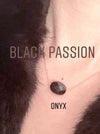 the Black onyx necklace