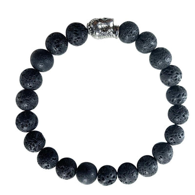 Buddha Lava stone bracelet