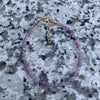 Mi Cielo London Bracelet Amethyst bracelet gold disks