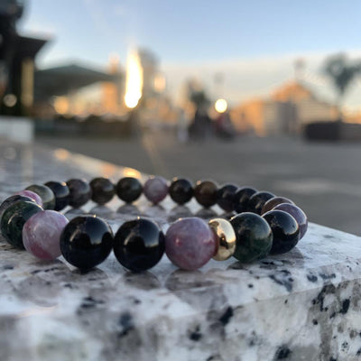 Watermelon Tourmaline bracelet