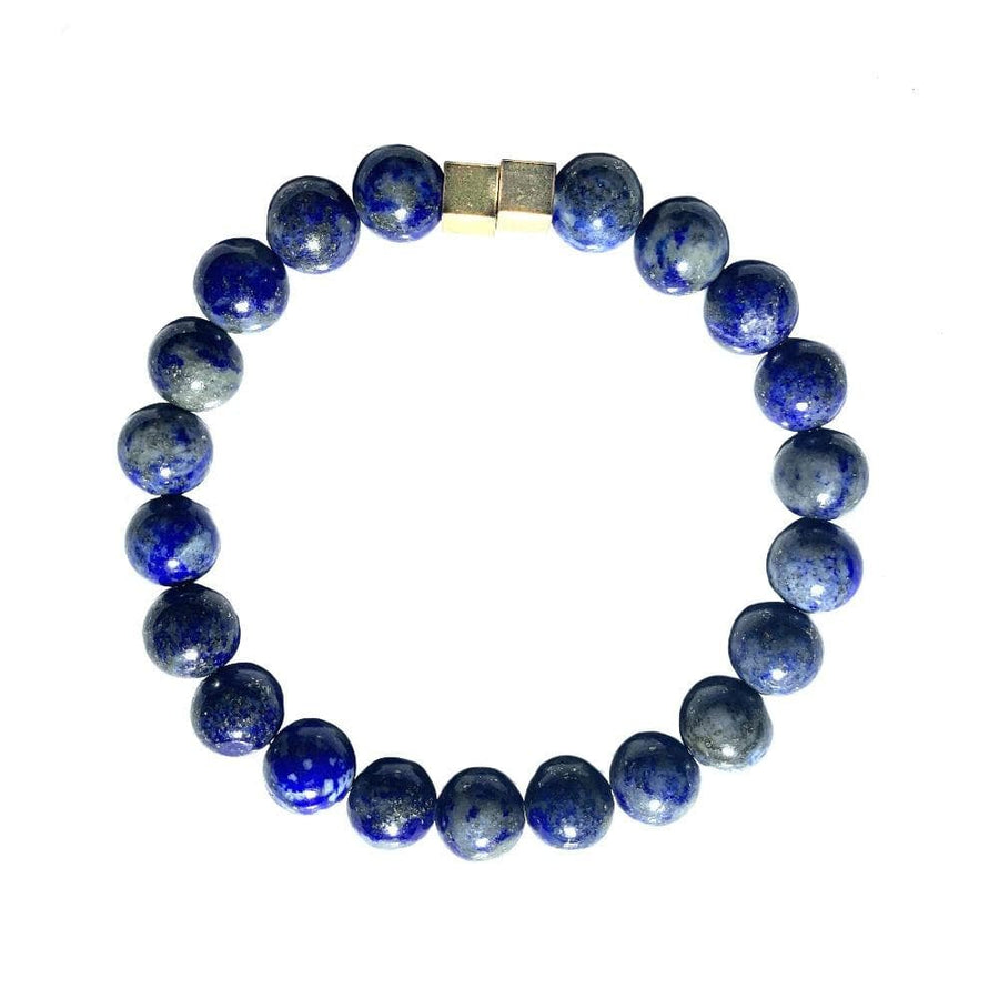 Mi Cielo London Bracelet Lapis lazuli bracelet duo squares