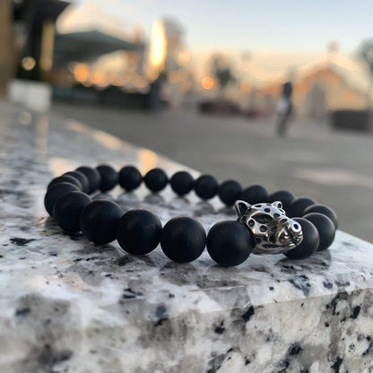 Bracelet Leopard Bracelet Black Onyx