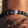 Mi Cielo London Bracelet Lion lava stone bracelet
