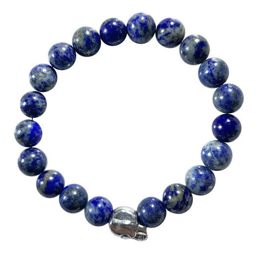 Skull Lapis Lazuli bracelet