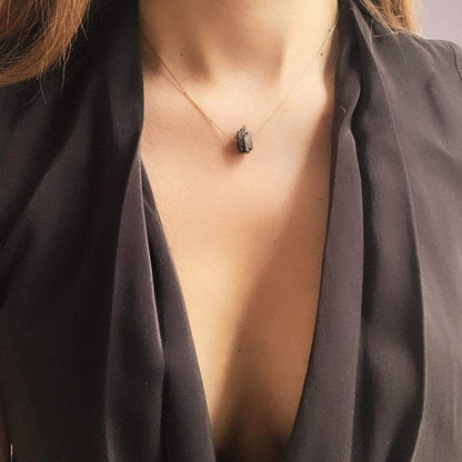 Black tourmaline necklace