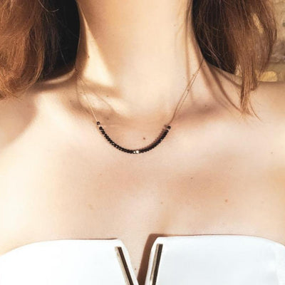Black Spinel necklace