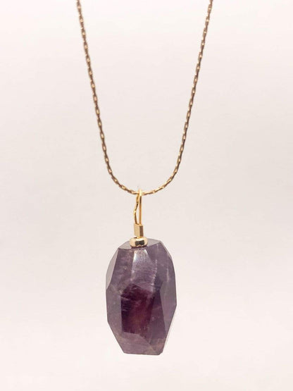 Amethyst necklace