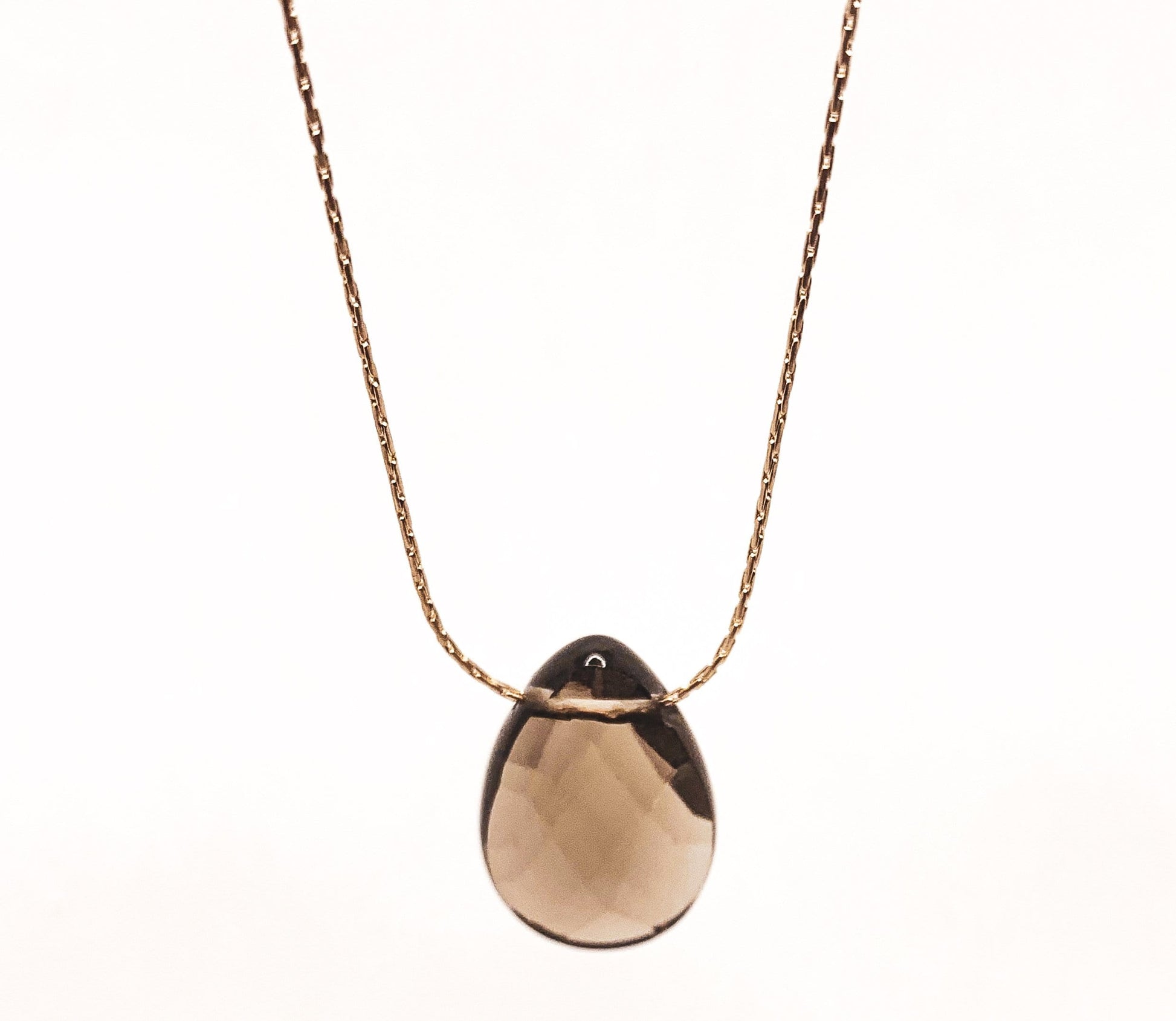 Mi Cielo London Necklace Smoky quartz necklace