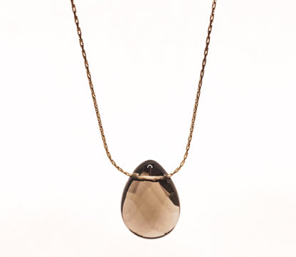 Mi Cielo London Necklace Smoky quartz necklace