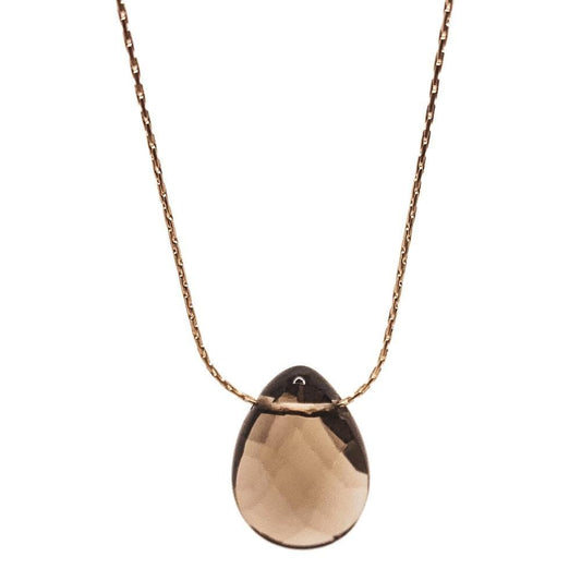 Mi Cielo London Necklace Smoky quartz necklace