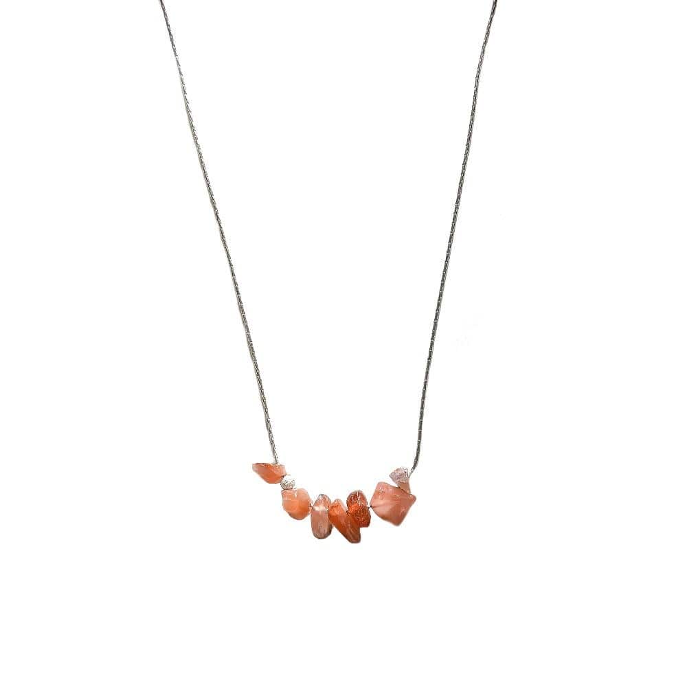 Carnelian bracelet with Sterling silver